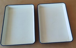 Retro MALÉV. 2-piece onboard dining tray, serving tray