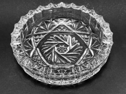 Czech glass ashtray