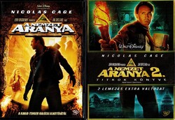 The Treasure of the Nation 1-2. (3DVD) starring Nicolas Cage - Hungarian Intercom editions