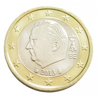 Belgium,1 euro 2013 aUNC+ ötvözet