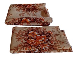 Vintage Retro Floral Textile Meter Fabric for Home Decor