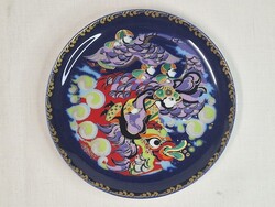Aladdin-themed Rosenthal Björn Wiinblad designed plate or wall decoration flawless 16.5 cm. in diameter