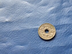 FRANCIAORSZÁG 5 CENTIMES 1931 LYUKAS!