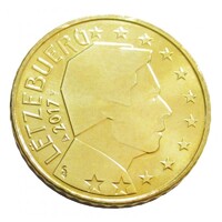 Luxemburg,50 eurocent 2017 aUNC+ ötvözet