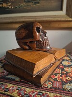 Régi Memento mori fa faragás