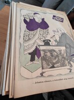51 db retró Ludas Matyi újság csomagban (1967, XXIII. évfolyam teljes)