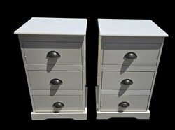 Country Style Nightstand Pair