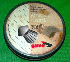 Régi spanyol GAMO 4,5 cal (177) 500 darabos légpuska lőszer a képek szerint