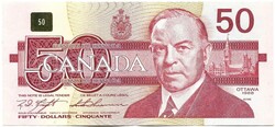 50 dollár 1988 Knight és Thissen Canada Kanada Gyönyörű