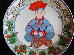 Villeroy&Boch Heinrich dísztányér - UNICEF - a világ gyermekei sorozat