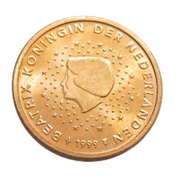 Hollandia,2 eurocent 1999 aUNC+ vas