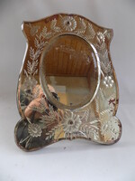 Murano Cut Glass Table Mirror