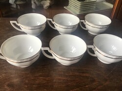 Zsolnay Porcelain Coffee Cups Set of 6