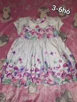 Floral underskirt dress for 3-6 months