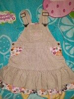 Velvet Suspender Skirt 9-12 months