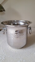 Martini brand stainless steel ice bucket, champagne cooler