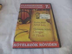 Kötelezők röviden - Bánk Bán, Csongos és Tünde - hangoskönyv, ÚJ (8103)