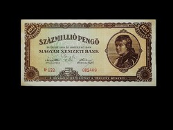 MAGYARORSZÁG – SZÁZMILLIÓ PENGŐ – 1946 hajtásmentes