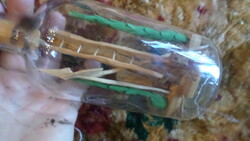 18 cm glass with a fallen Golgotha, for creative purposes, for the patient...