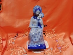 Maria im Sternenkleid, Madonna a gyermek Jézussal, kerámia  szobor