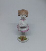 Aquincum porcelán cicás kislány!