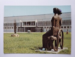 ZÁNKA - BALATONI ÚTTÖRŐVÁROS -SZOBROK - 1979.,  retro, postatiszta képeslap, Veszprém megy