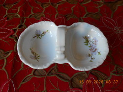 Zsolnay peach blossom patterned salt shaker