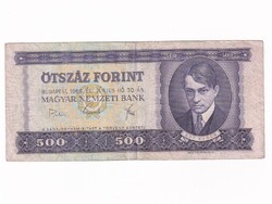 Népköztársaság (1949-1989) 500 Forint bankjegy 1969