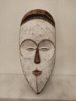 Antik afrikai Vuvi népcsoport fa maszk Gabon 914 D705 4933