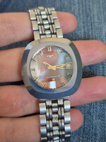 Rare Vintage Technos Borazon VI - Tungsten Carbide Case, Swiss Automatic Men's Watch (1970s)