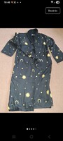 Ritka Vintage Paloma Picasso "Sun, Moon, Stars" Pamut-Frotír Fürdőköntös (L) - Újszerű!