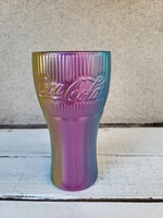 Coca-Cola Glass_Rainbow-Crew Limited Edition 2022, Matte, Rainbow Finish (McDonald's x)