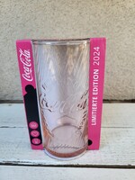 Coca-Cola glass_2024 limited edition, McDonald’s x_pink_in original box