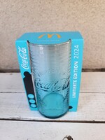 Coca-Cola Glass_2024 Limited Edition, McDonald's x_turquoise_in original box