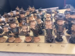 English ceramic chess set