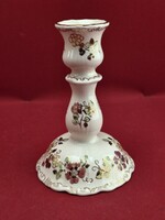 Zsolnay Butterfly Pattern Candle Holder