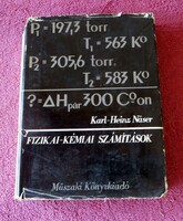Karl-Heinz Näser: Fizikai-kémiai számítások 1971 Példatár