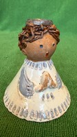 Kiss Roóz Ilona: Little Girl Candle Holder!