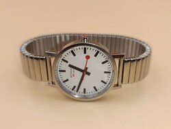 MONDAINE Swiss Railway watch 30314 karóra óra Fixoflex (Nem Stop and go szerkezet.)