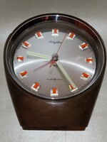 Rhythm Japanese Alarm Clock Table Clock Bell Ringer