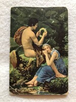 Antik, régi "  Stengel  " képeslap                 -4ú.