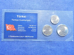Törökország 2004-es mini (3 darabos) forgalmi sor