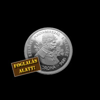 1896 EZÜST 5 KORONA UNC - „Az ezeréves Magyarország emlékére” 1967-es ARTEX 900-AS  ezüst!