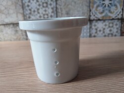 Porcelán teaszűrő betét