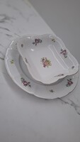 PIRKEN HAMMER ROSE PATTERN PLATE AND DISHES
