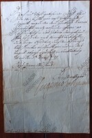 Savoyai Jenő herceg saját kezűleg aláírt levele Ligneville grófnak. Bécs, 1729.12.03.