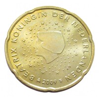Hollandia,20 eurocent 2009 aUNC+ ötvözet