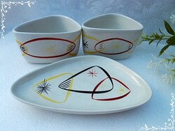 Art Deco FIM Budapest Porcelain Factory (Budapest Zsolnay) Serving Trays