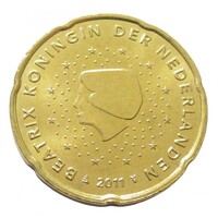 Hollandia,20 eurocent 2011 aUNC+ ötvözet