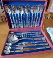 Giori Inox 18/10 Evőeszközkészlet Dobozában (6 személyes + merőkanál) - Új, sosem használt